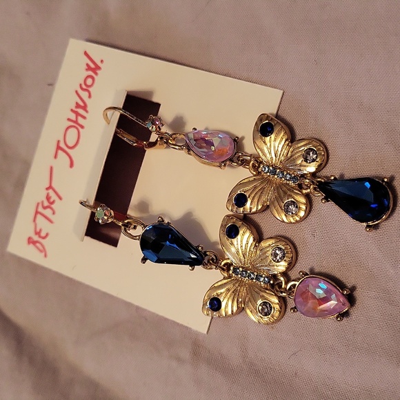 Betsey Johnson butterfly 🦋 mix match - Picture 2 of 4